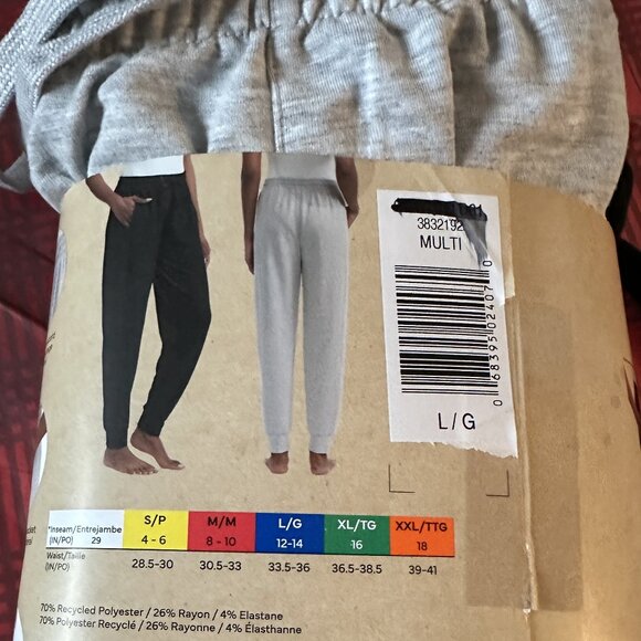 Frank And Oak Women’s Cargo Lounge Pant 2-pack Size l NWT - Picture 4 of 4